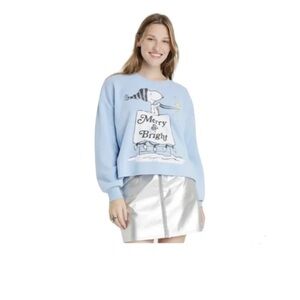 Women's Grayson Threads
Peanuts Snoopy &
Woodstock Holiday
Sweatshirt new